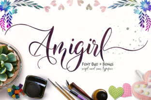 Amigirl Font: A Stylish Script for Small Business Branding