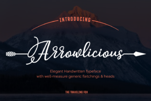 Arrowlicious: A Bohemian Script Font for Campaigns
