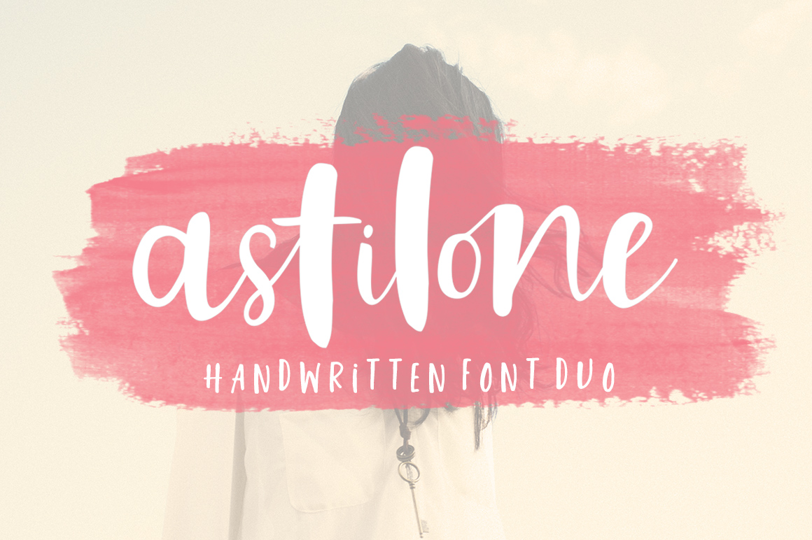 Astilone Font Duo: A Hand-Brushed Typeface for Editors