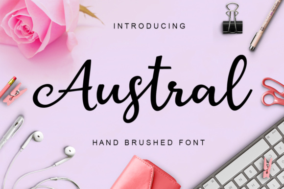Austral: A Modern Script Font for Digital Brands