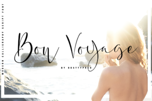Bon Voyage: A Fresh Handmade Script Font for Editorial Design