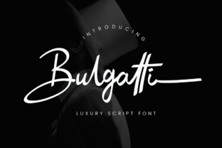 Bulgatti: A Premium Script Font for Modern Web Design