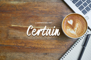 Certain: A Modern Handwritten Font for Web Design