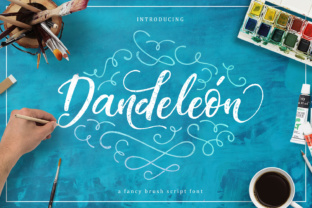 Dandeleón: A Premium Script Font for Web Design