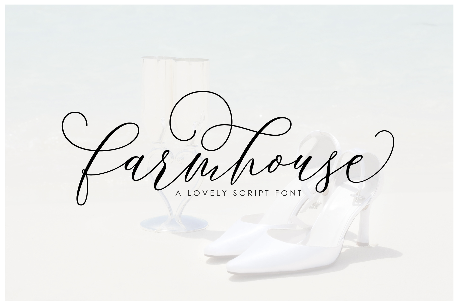 Farmhouse Font: A Calligraphic Typeface for Elegant Branding