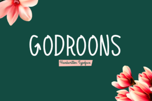 Godroons: A Playful Handwritten Font for Editors