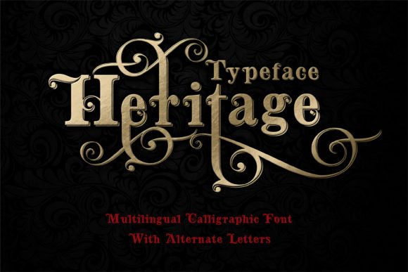 Heritage: A Premium Script Font for Web Design