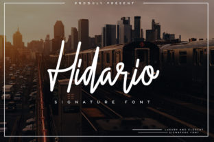 Hidario: A Luxurious Script Font for Your Brand
