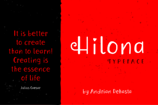 Hilona: A Charming Serif Font for Modern Branding