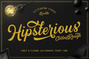 Hipsterious: A Fun Script Font for Web Design