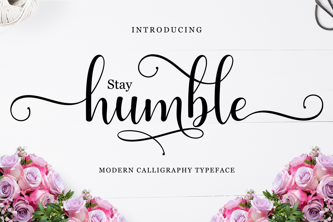 Humble Font: A Whimsical Typeface for Brand Identity