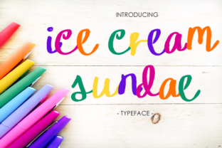 Ice Cream Sundae: A Playful Script Font for Marketers