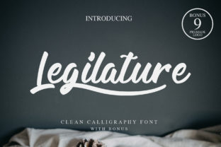 Legilature: A Modern Script Font for Campaigns