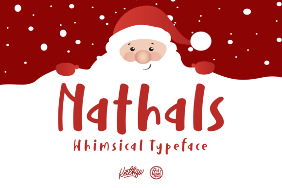 Nathals: A Whimsical Script Font for Editorial Design