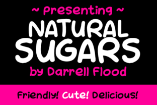 Natural Sugars: A Sweet Display Font for Web Design