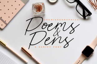 Poems Pens: A Cursive Font for Campaigns