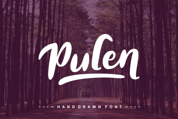 Pulen: A Hand Drawn Font for Bold Campaigns