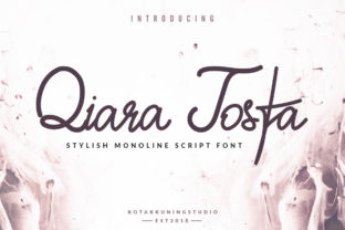 Qiara Tosfa: A Modern Handwritten Font for Branding