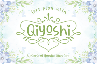 Qiyoshi: A Whimsical Typeface for Modern Editorial Design
