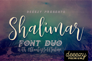 Shalimar Font Duo: A Retro Typeface for Web Design