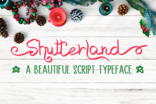 Shutterland: A Premium Script Font for Small Business Branding