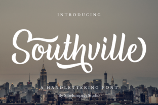 Southville: A Hand-Lettered Font for Makers