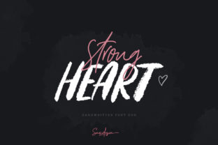 Strong Heart Duo: A Bold Script Font for Editors