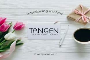 Tangen: A Modern Script Font for Branding