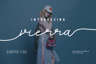 Vierra: A Playful Script Font for Modern Web Design